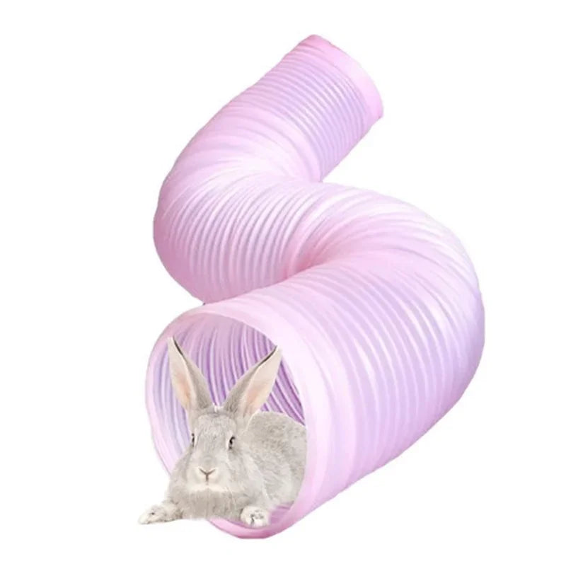 Afralia™ Pet Tunnel: Creative Plastic Hamster Tunnel for Small Pets - 2 Colors