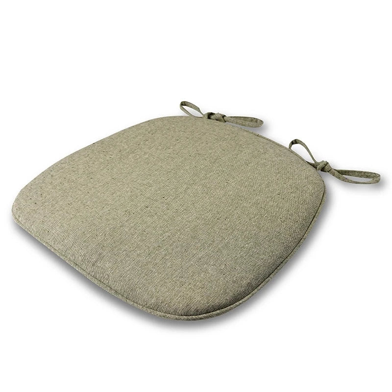 Afralia™ Flax Chair Cushion: Non-slip, Comfortable, Washable Seat Pad for Dining, Outdoor, and Car