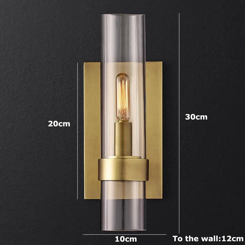 Afralia™ Modern Copper Glass Black Gold Round Chandelier LED Lighting Fixture