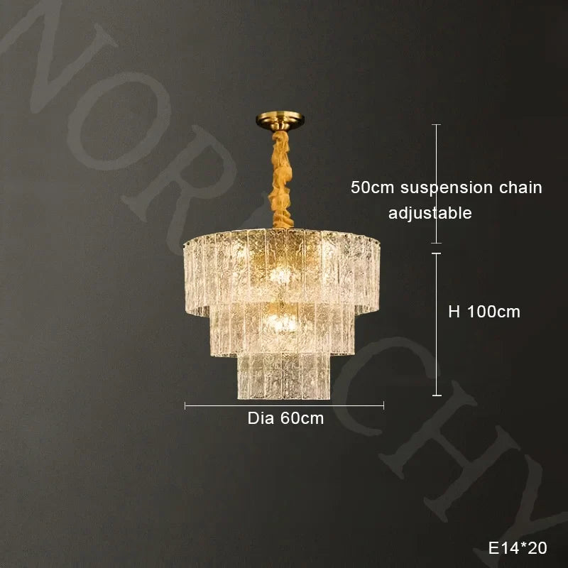 Afralia™ Modern Glass Pendant Light | Luxurious Home Decor & LED Lighting Fixture