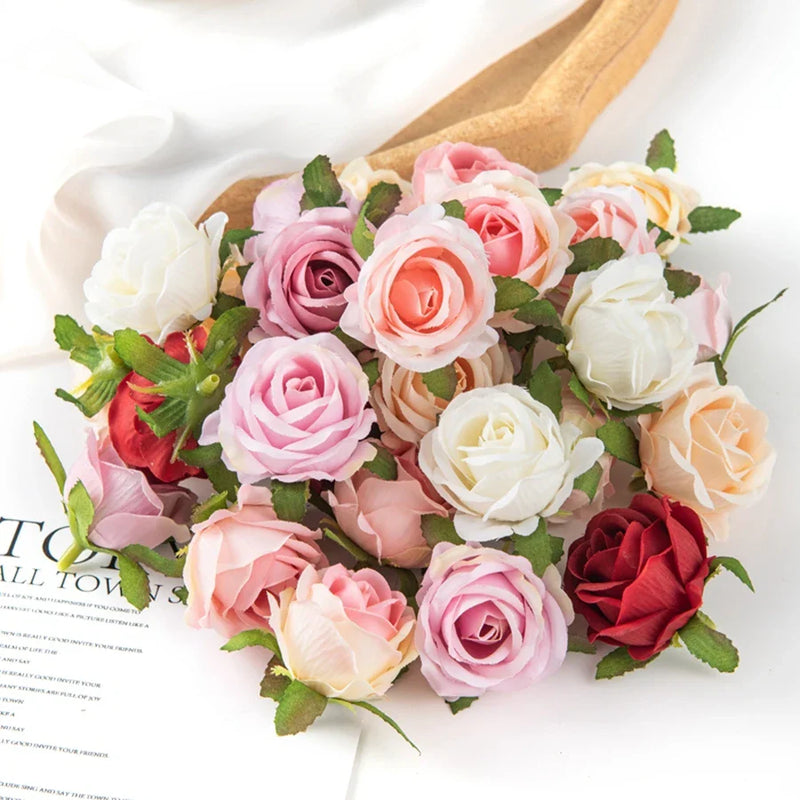 Afralia™ Silk Rose Arch Wreath DIY Home Wedding Party Decoration