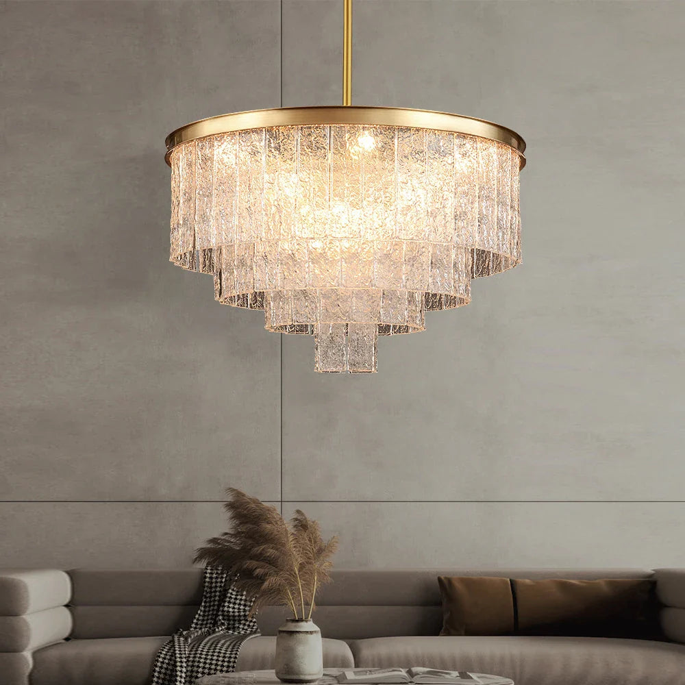 Afralia™ Glass LED Pendant Light for Modern Home Decor & Dining Table