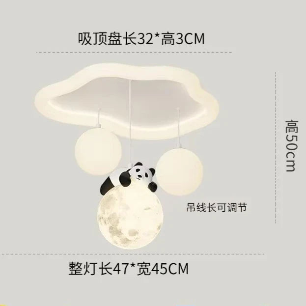 Afralia™ Cloud Bubble Ball Ceiling Light for Kids' Room Bedroom Nursery