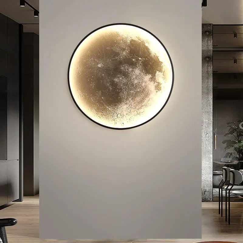 Afralia™ MoonGlow LED Wall Light for Bedroom & Living Room Decor