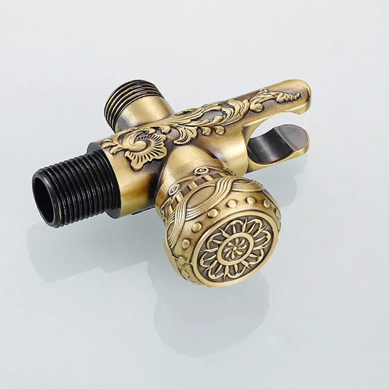 Afralia™ Brass Bidet Shattaf System for Hygienic Washing and Anal Shower