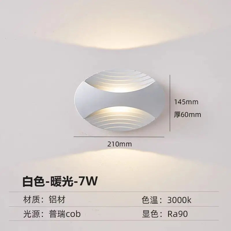 Afralia™ Nordic Wall Lamp: Bedroom Warmth, Study Eye Protection, Staircase & Walkway Lighting