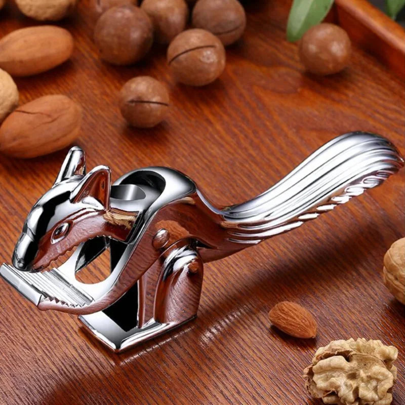 Afralia™ Nutcracker Squirrel Pliers Sheller Clip Almond Pecan Walnut Hazelnut Opener