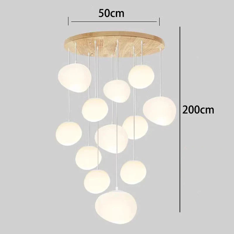Afralia™ Modern LED Chandeliers for Living Room & Dining Room Lighting