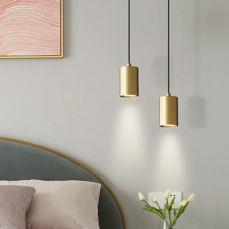 Afralia™ Modern LED Pendant Light for Bedroom and Living Room Decor