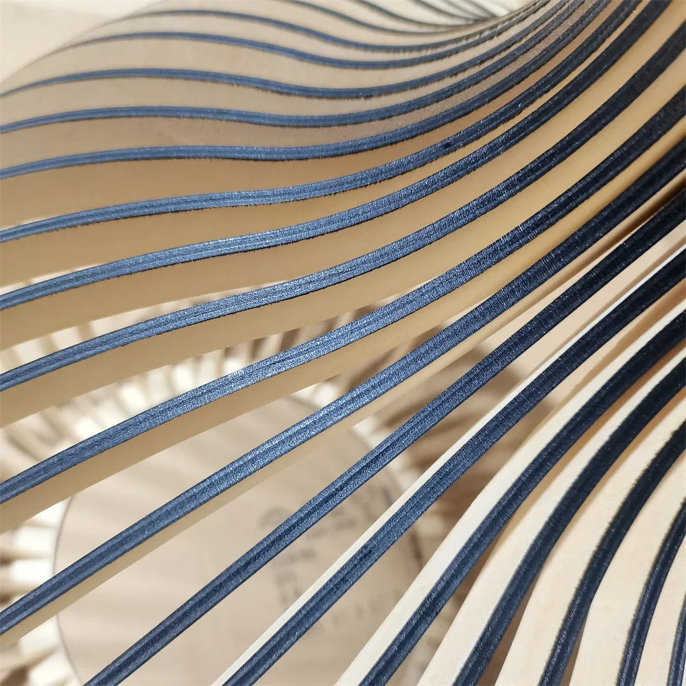 Afralia™ Wood Birdcage Chandelier with Hanging White Ball for Living Room Lighting