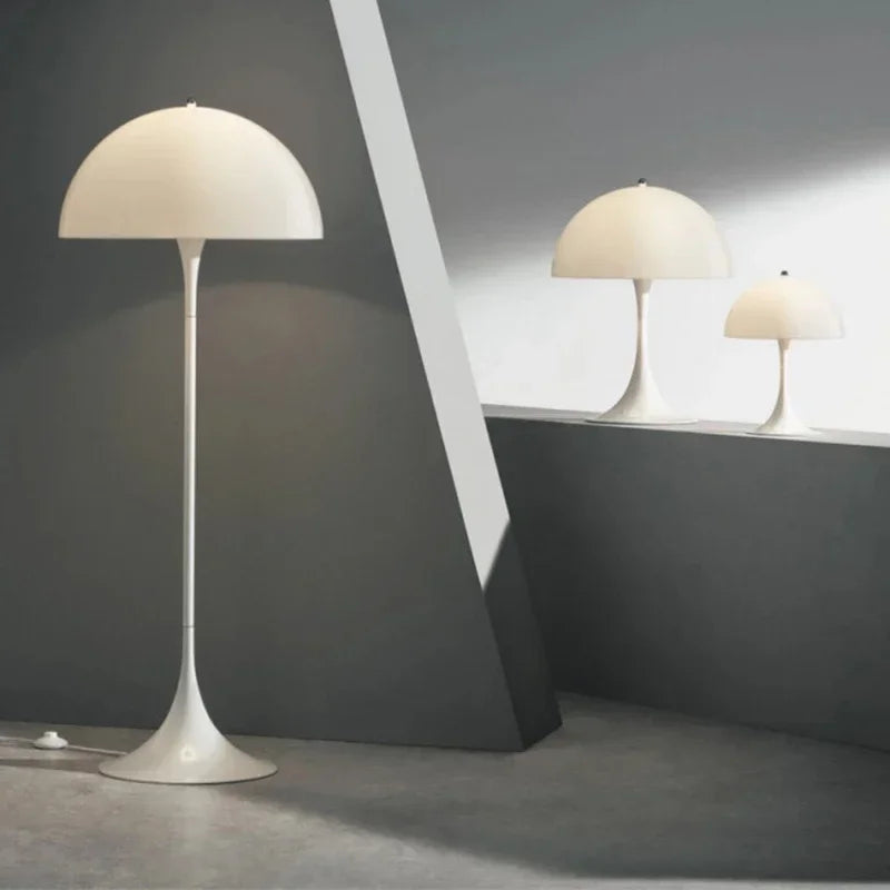 Afralia™ Mushroom Table Lamp: Modern Minimalist Bedroom LED Bedside Lighting