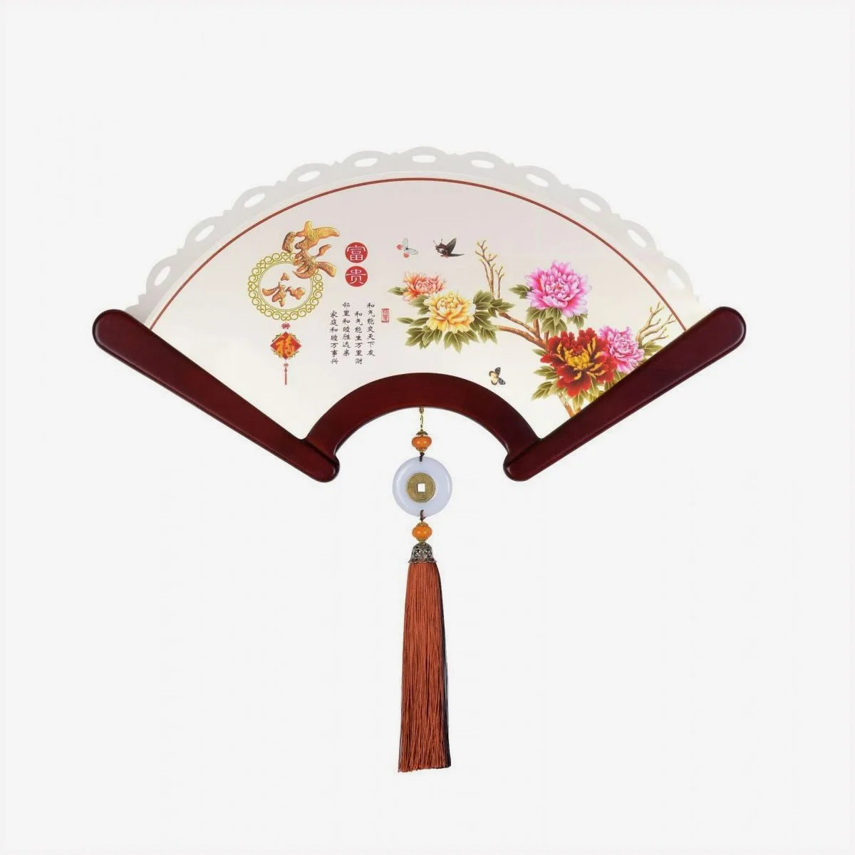 Afralia™ Fan-shaped Wood LED Wall Lamp for Bedroom & Living Room
