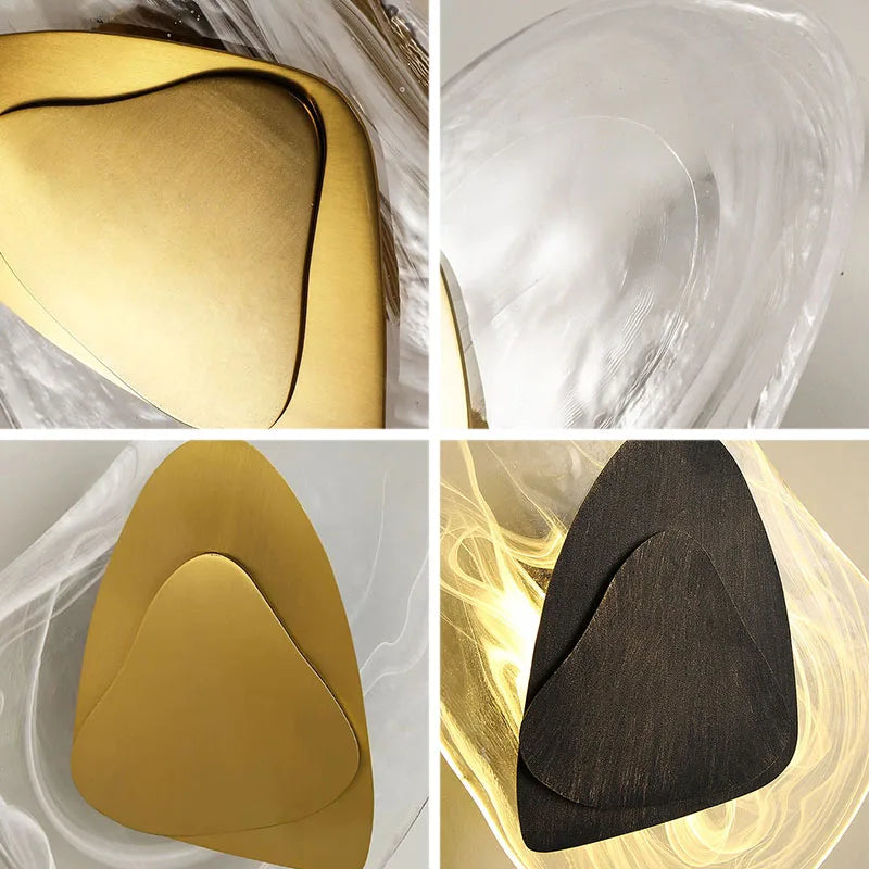 Afralia™ Crystal Wall Lamp: Modern Luxury Bedroom Decor, Creative LED Lighting for Living Room