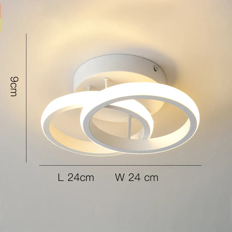 Afralia™ LED Aisle Ceiling Lights for Home Lighting in Bedroom Living Room Corridor