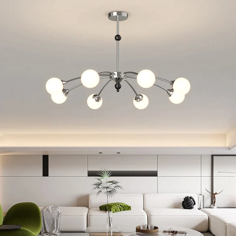 Afralia™ Cream Wind Chandelier: Luxury Postmodern Hall Lamp for Living Room, Bedroom, and Restaurant