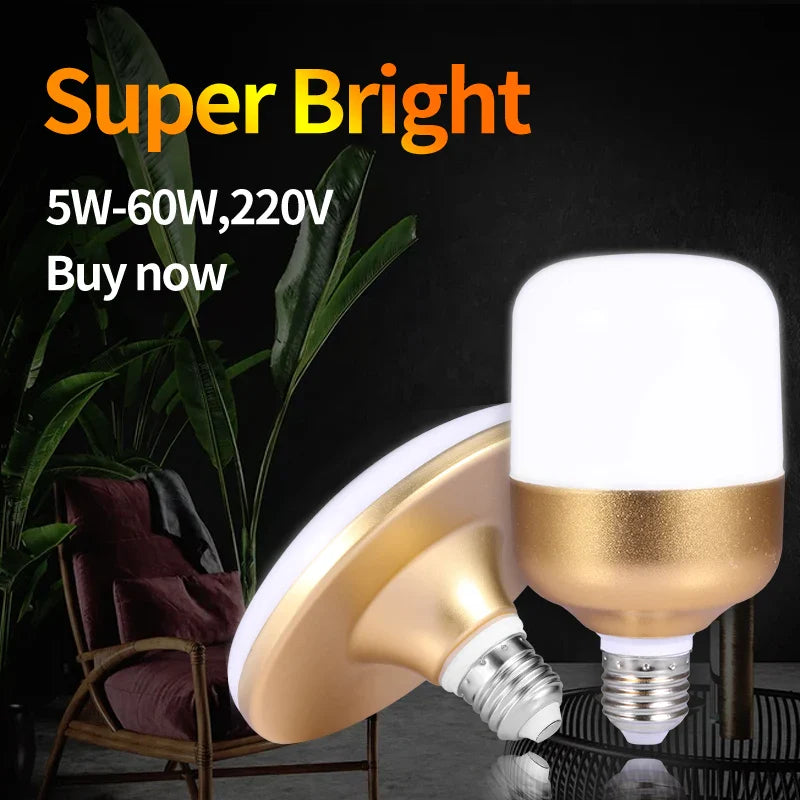 Afralia™ LED Indoor Ceiling Lamp, Round Super Bright Living Room Light Bulb