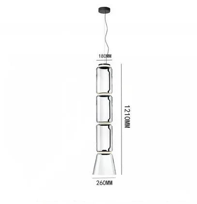 Afralia™ Noctambule Pendant Lamp: Modern Italian Design for Living Room, Staircase, Bar, Loft