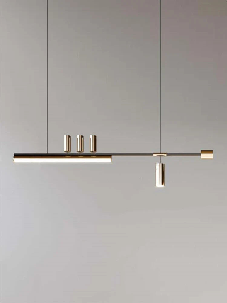 Afralia™ Modern Luxury LED Chandelier for Dining Room, Living Room, Kitchen, Bar, Office, and Desk