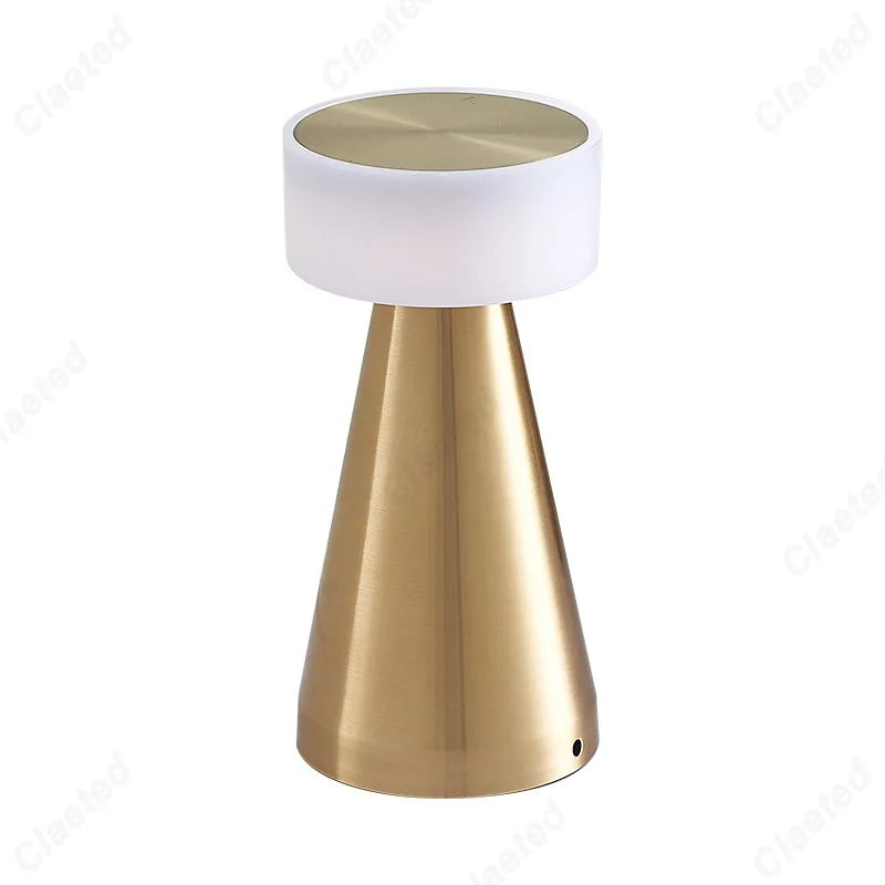 Afralia™ LED Bar Table Lamp: USB Rechargeable Touch Sensor Night Light