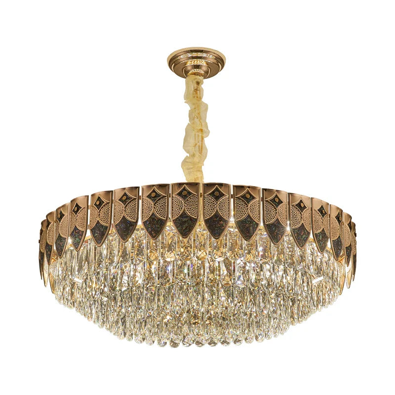 Afralia™ Crystal Chandelier: Modern Luxury for Living Room, Bedroom, Dining Room