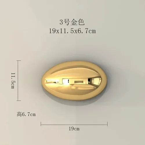 Afralia™ 3D Stone Wall Ornaments: Room Aesthetics & Decoration - Plating Craft Stone Pendants