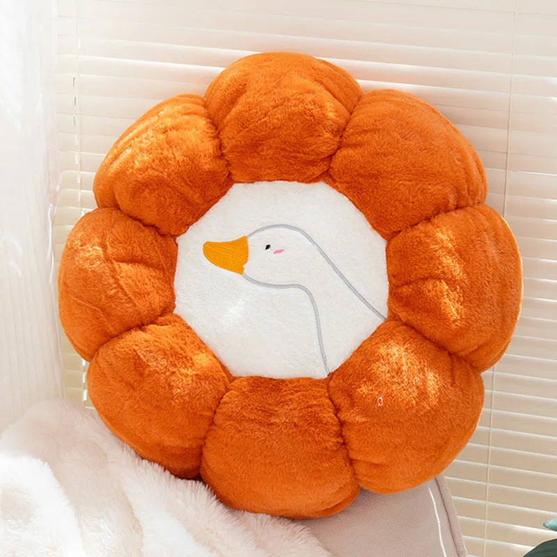 Afralia™ Pumpkin Soft Cushion Backrest for Lumbar Support - Multi-Purpose Comfort Pillow
