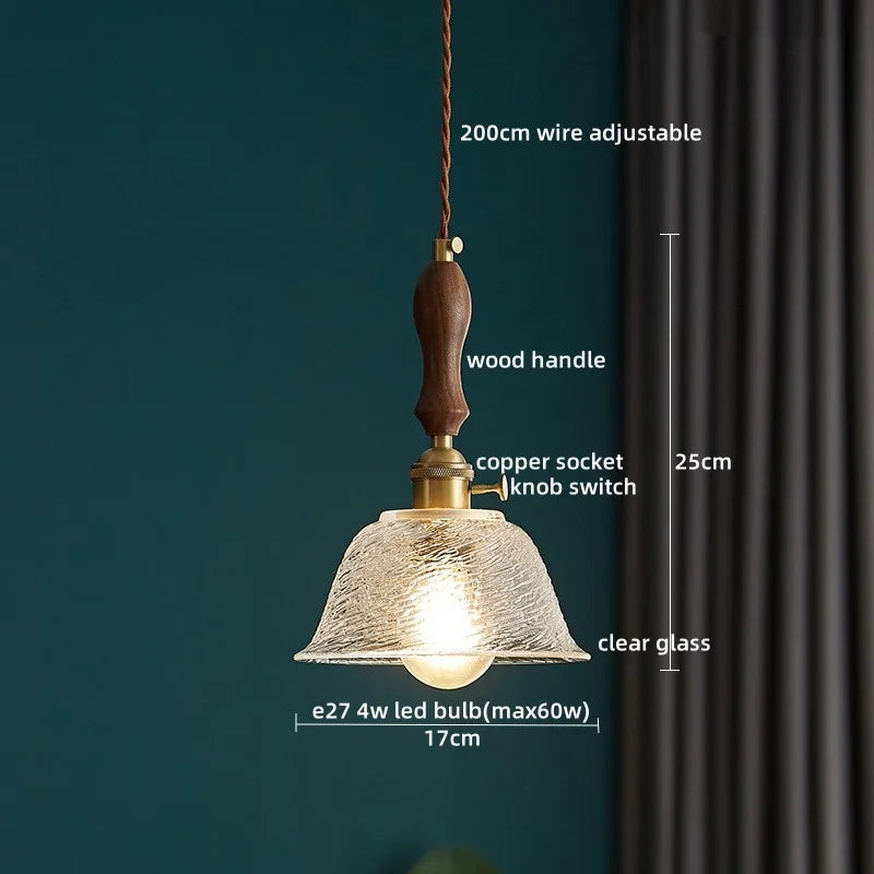 Afralia™ Nordic LED Glass Pendant Light - Modern Home Decor for Dining Room & Stairway