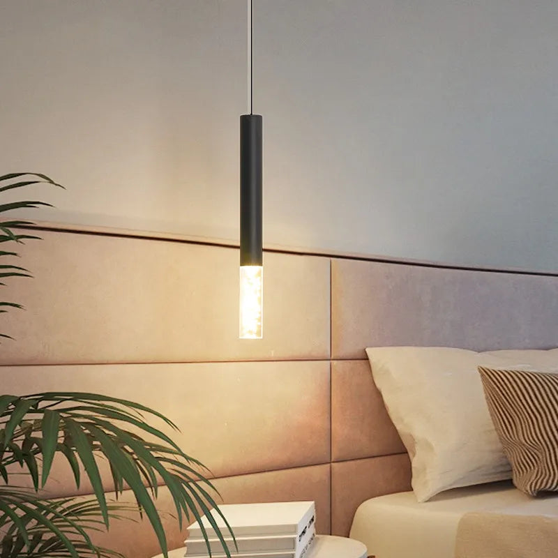 Afralia™ Modern LED Pendant Lights for Living Room Bedroom Bar Decor Lighting