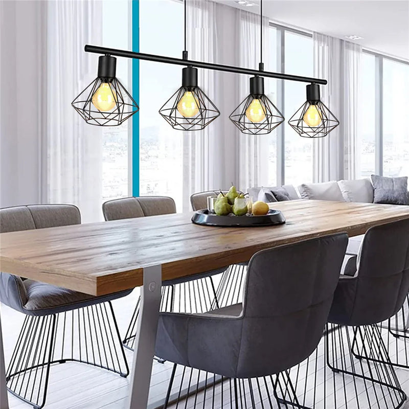 Afralia™ Metal Wire Cage Pendant Light Guard for Modern Industrial Style Lighting