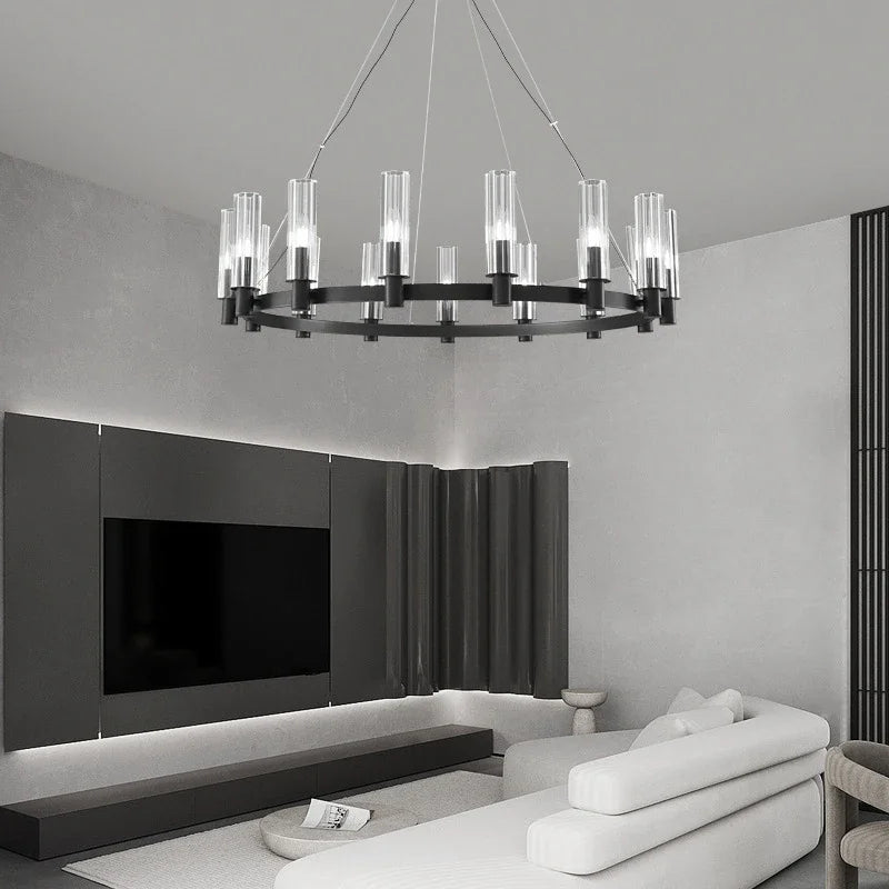 Afralia™ Crystal Chandelier Pendant Lights - Luxury LED Lighting for Living Room