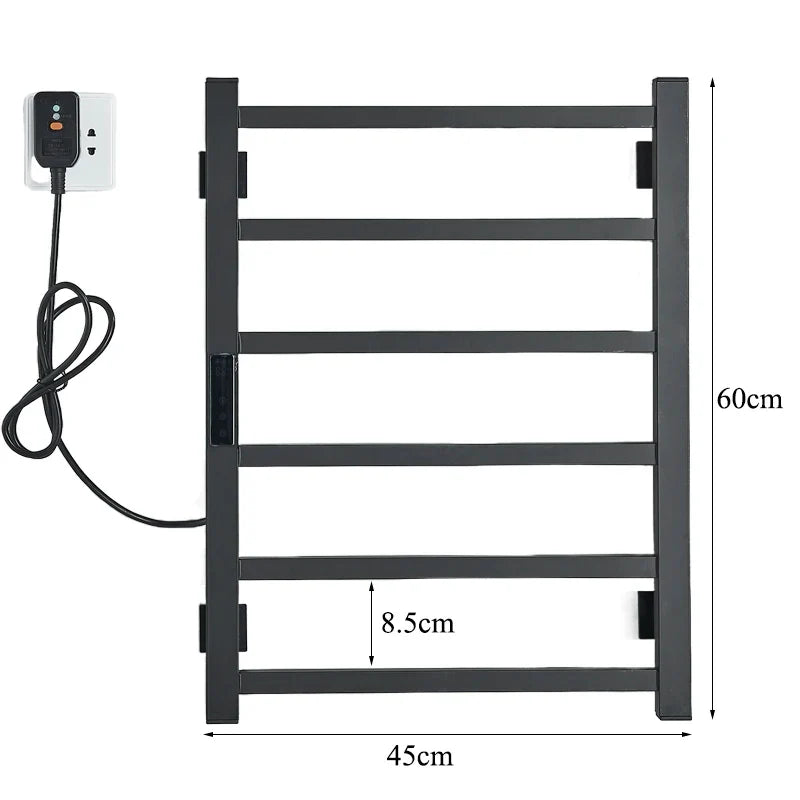 Afralia™ Electric Towel Warmer with Smart Digital Display