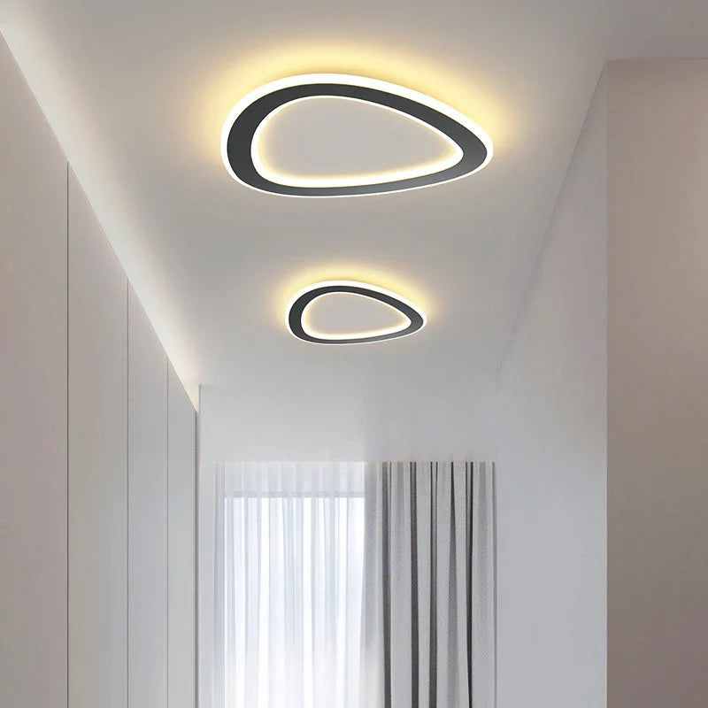 Afralia™ Nordic Aisle Ceiling Lights: Modern Minimalist Luxury Bedroom & Entry Porch Lamp