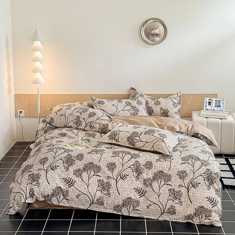 Afralia™ Romantic Starry 3D Printed Duvet Cover Set for Single Double Bed