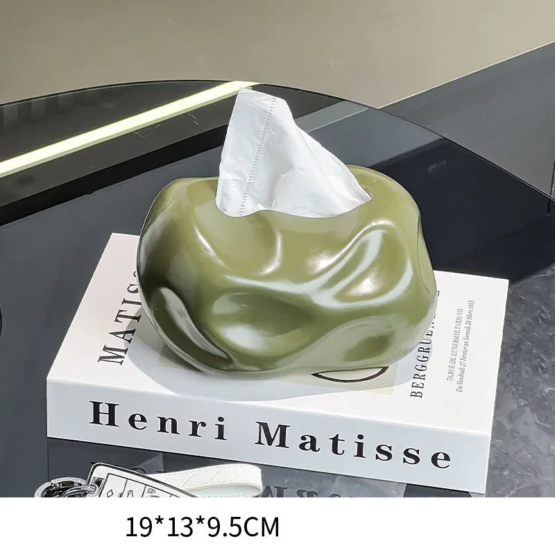 Afralia™ Ceramic Tissue Box: Stylish Table Decoration for Home or Office