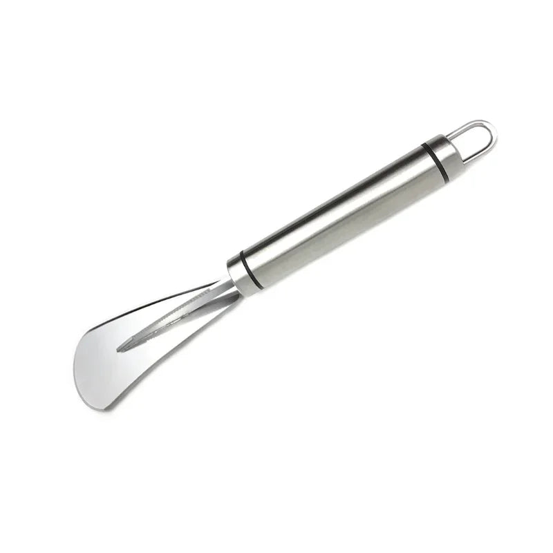 Afralia™ Stainless Steel Fruit Opener Peeler Knife for Citrus Fruits Kitchen Tool