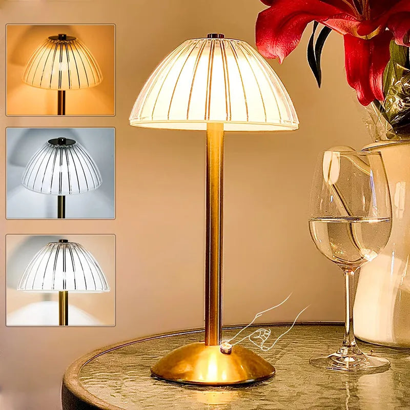 Afralia™ Diamond Touch Sensor LED Table Lamp: Elegant Nordic Bedroom Decoration