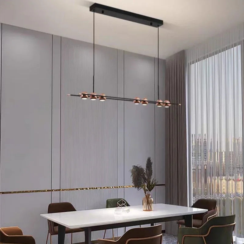 Afralia™ Stainless Steel Pendant Lamp: Modern Luxury Chandelier for Living Room, Bedroom, and Restaurant