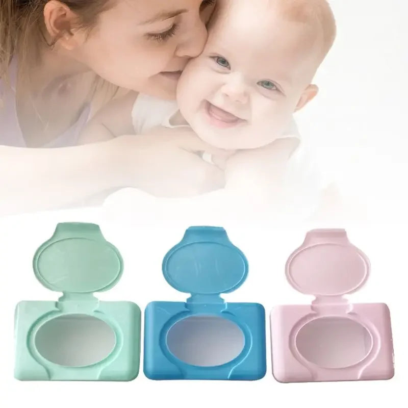Afralia™ Baby Wet Wipes Dispenser Holder for Home, Car, Travel, Office, Bathroom