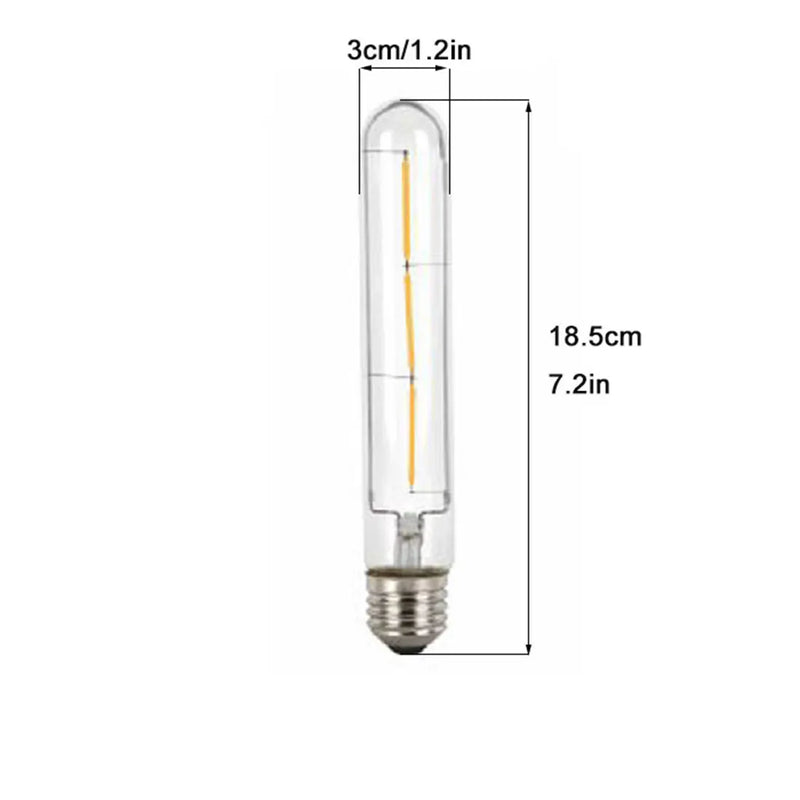 Afralia™ Vintage Edison Bulb E27 Retro Lantern Filament Incandescent 3W LED 2700K H18.5cm