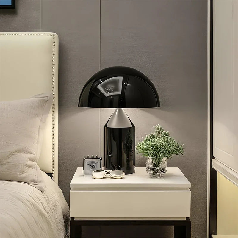 Afralia™ Mushroom LED Table Lamp - Nordic Modern Minimalist Design for Living Room Bedroom Reading