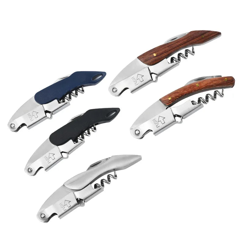 Afralia™ Stainless Steel Wine Corkscrew & Opener - Professional Spiral Kitchen Tool
