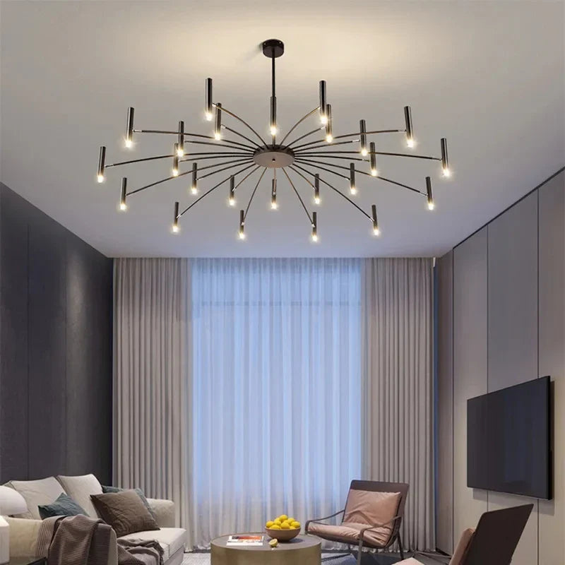 Afralia™ Modern G9 LED Chandelier for Living, Dining & Bedroom Lighting