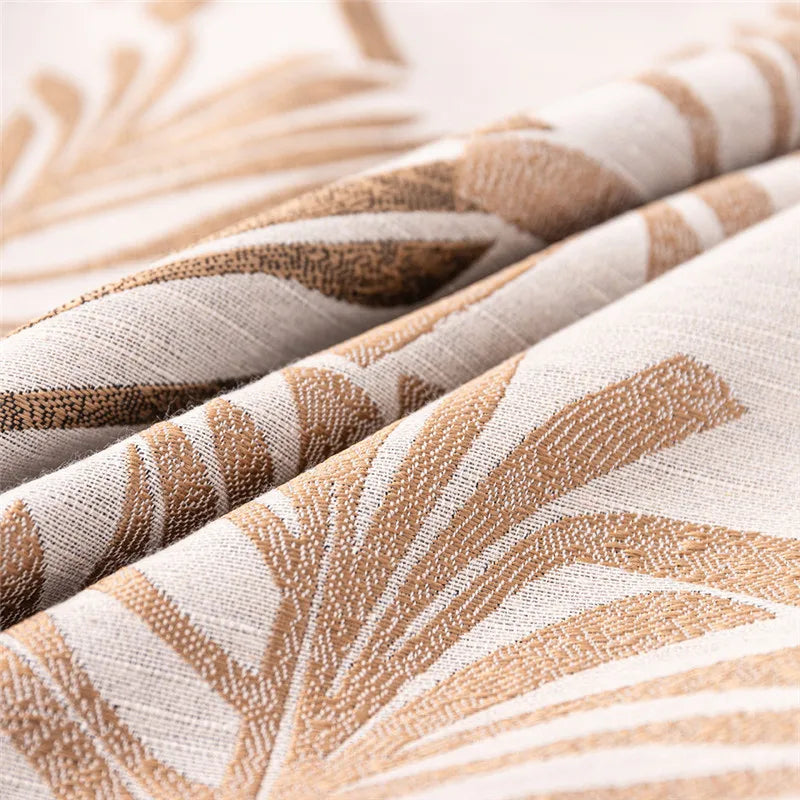 Afralia™ Plant Pattern Linen Pillow Case Ins Style Decorative Cushion Cover 45x45cm