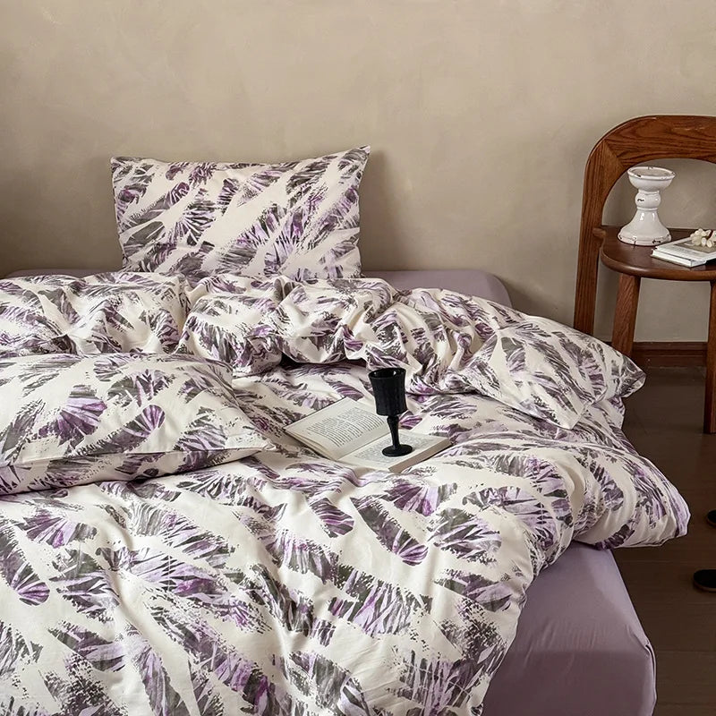 Afralia™ Floral Print Bedding Sets: Soft Comfort for All Seasons