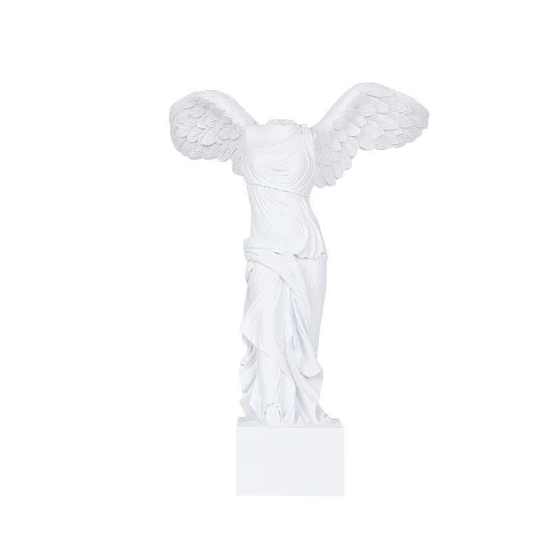 Afralia™ Victoria Goddess Figure Sculpture: Roman Winged Victory Samothrace, Home Decor & Gift Collection