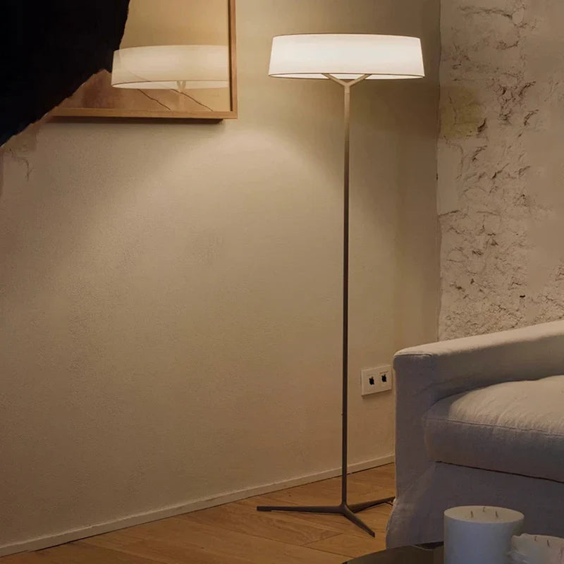Afralia™ Nordic LED Floor Lamp - Minimalist Design for Living Room, Bedroom, and Reading