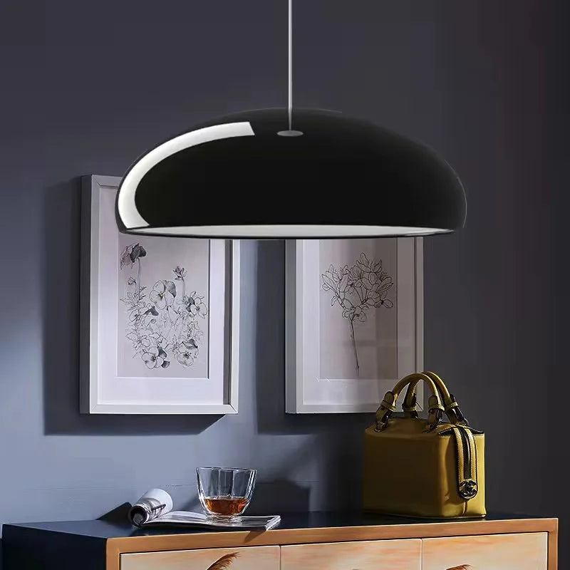 Afralia™ Round Nordic LED Pendant Light 35/45/60CM for Living Dining Caffee Home Lighting