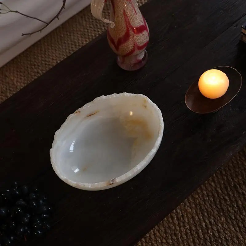 Marble Tray & Fruit Bowl Set by Afralia™ for Stylish Home Decor