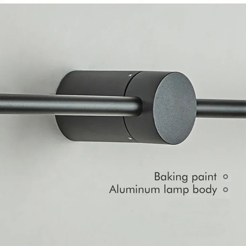 Afralia™ Nordic Iron Wall Light: Modern Home Bedside Lamp for Living Room, Aisle, or Staircase