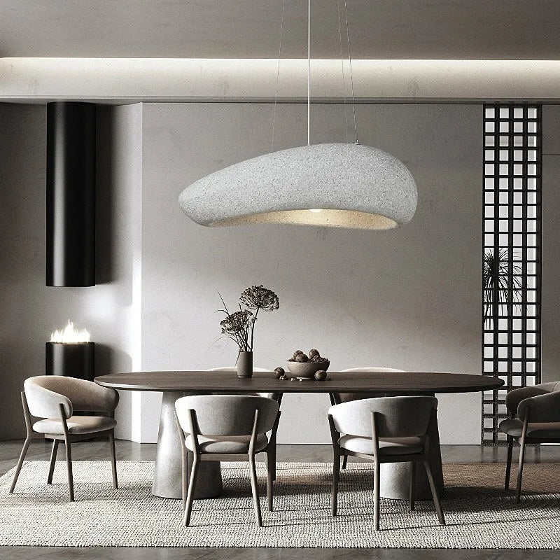 Afralia™ Nordic Irregular LED Pendant Lights for Minimalist Dining Room